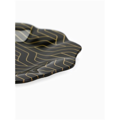 Тарелка стеклянная «Геометрия», d=20 см