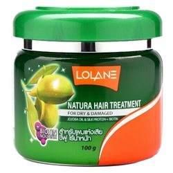 Lolane Маска для сухих и поврежденных волос МАСЛО ЖОЖОБА И ПРОТЕИНЫ ШЕЛКА 100 мл