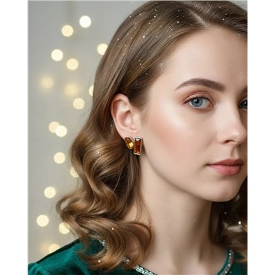 Серьги с кристаллами Swarovski