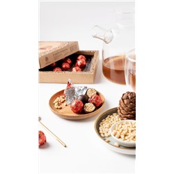 Кедровый грильяж ассорти / яблоко, шишка, черемуха / 120 г / ТМ Сибирский кедр