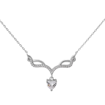 Колье, куб.циркон., Z-1988