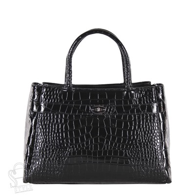 Сумка женская кожаная 8807VG black Vitelli Grassi