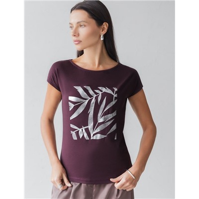 VILATTE Футболка D49.134