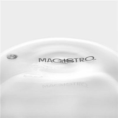 Набор кружек с двойными стенками Magistro «Лиди», 250 мл, 13.5×10×7.5 см, 2 шт., стекло, прозрачный
