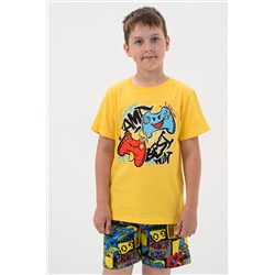 Пижама с шортами Хакер короткий рукав с шортами НАТАЛИ, 1029531