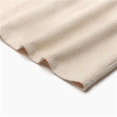 Юбка миди женская MINAKU: Velvet collection, молочная, размер 42