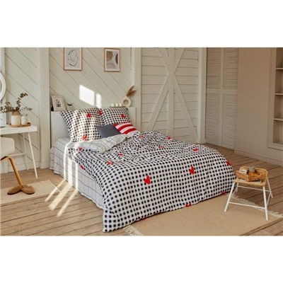 Постельное бельё 1.5-спальное «Этель» Big love, бязь