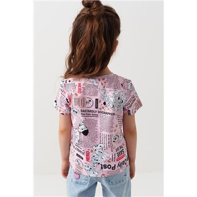 Фуфайка трикотажная для девочек (футболка) PLAYTODAY, 1240259