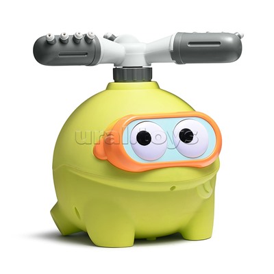 Игрушка - брызгалка "Пучеглазик", для подключения к водному шлангу, в коробке