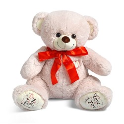 Медведь Билли В80 пудровый