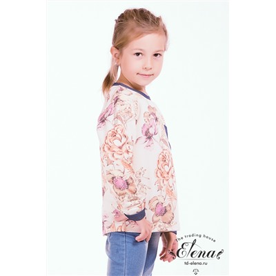 Джемпер из футера М21757