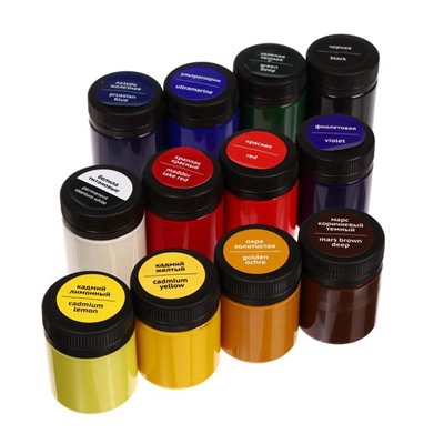 Гуашь художественная «Гамма. Старый мастер», набор 12 цветов × 40 мл