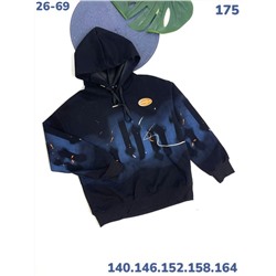 Толстовка 175 черный