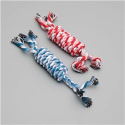 Игрушка тренировочная канатная «Тишина в доме», 60 г, микс