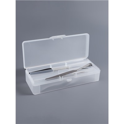 Органайзер для хранения, с вложением, 19×7.5 см, прозрачный