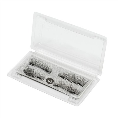 Nail Art Магнитные накладные ресницы №05, 4 шт, 4-8 х 33 мм 10778