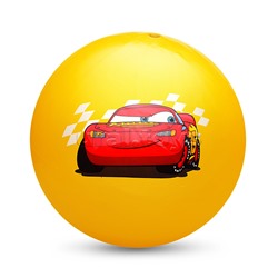 Мяч пвх 23 см "Тачки" с наклейкой, в сетке