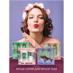 NJ Cosmetics Подарочный набор матовых помад для губ, тон А