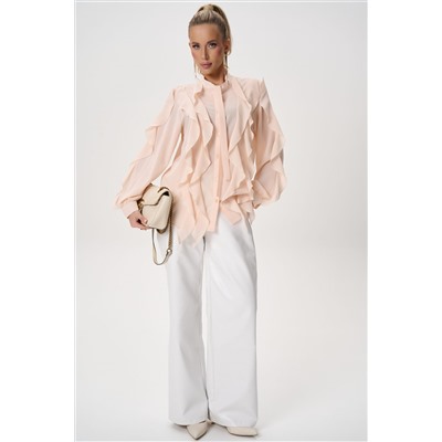 Рубашка Кристл (персиковый)