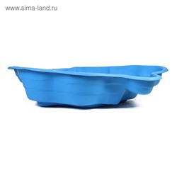 Пруд садовый пластиковый 900 л, синий