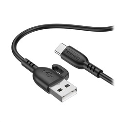 Кабель USB - Type-C Borofone BX91 15W 100см 3A  (black)
