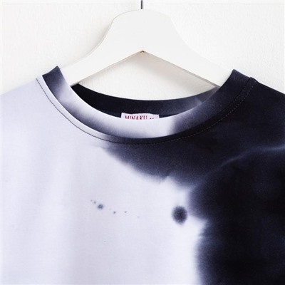 Свитшот женский MINAKU: Casual Collection, синий, размер 44