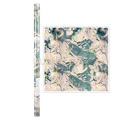 Упаковочная бумага. Мрамор, для сувенирной продукции в листах размером 100*70 см