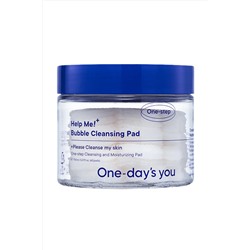 One-day's you Очищающие пузырьковые пэды для лица / Help Me Bubble Cleansing Pad, 60 шт. KRISTALLER, 1111307