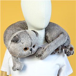 Кот Басик игрушка-подушка на шею