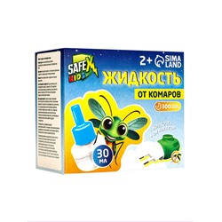 Комплект от комаров SAFEX KIDS (фумигатор+жидкость), 1 шт.