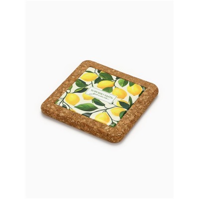 Подставка под горячее керамическая «Хорошо быть дома», 10.5 см