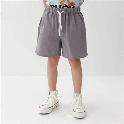 Шорты для мальчика KAFTAN, размер 34 (122-128 см), серые