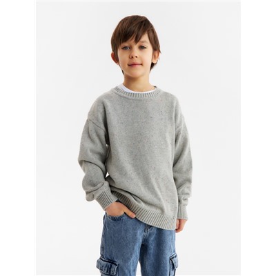 Джемпер детский KAFTAN, размер 32 (110-116 см), серый
