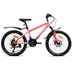 Велосипед 22" Rocket Aries 2.0 , цвет розовый, размер 13"