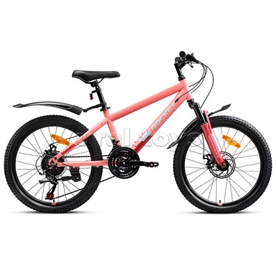 Велосипед 22" Rocket Aries 2.0 , цвет розовый, размер 13"