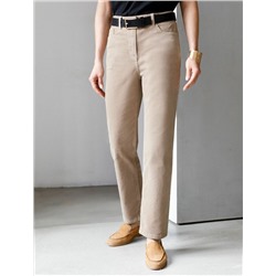 Брюки из эластичного микро-вельвета