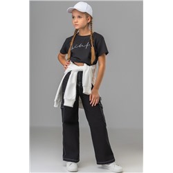 Джинсы палаццо для девочки Happyfox