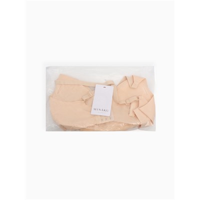 Бюстгалтер женский бесшовный MINAKU, размер 42 (60 см), бежевый