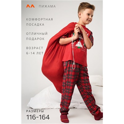 Новогодняя пижама для мальчика Happyfox