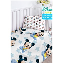 КПБ поплин "Disney Baby" рис. 16475-1/16474-1 Мики Маус
