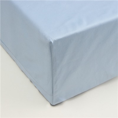 Простыня на резинке 1.5-спальная SL Home Sea, 160×200+30 см, сатин