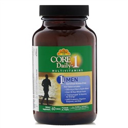 Country Life, Мультивитамины Core Daily-1, для мужчин, 60 таблеток