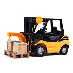 Погрузчик "Вилочный" 1:14 (свет. Звук) в коробке