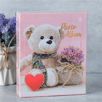 Фотоальбом 40 фото 10x15 Мишки / 9551 /уп 72/ 20 листов