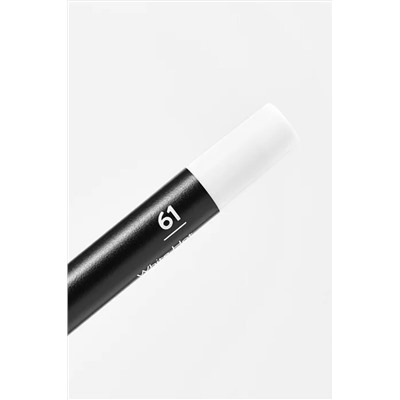 Provoc Гелевый карандаш-подводка для глаз водостойкий / Semi Permanent Gel Eye Liner №61 White Hot, белый матовый KRISTALLER, 1130438