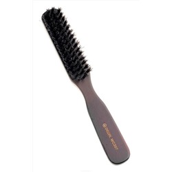 Dewal Щетка для укладки деревянная BR-WC307, натуральная щетина, черный 2227