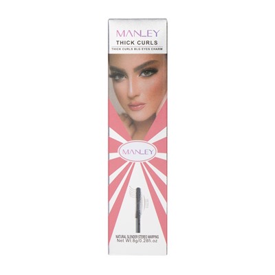 MANLEY Тушь для ресниц супер обьем и удлинение Volume Curl Mascara