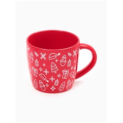 Кружка чайная новогодняя «Новый год», 370 мл