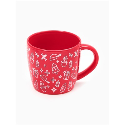 Кружка чайная новогодняя «Новый год», 370 мл