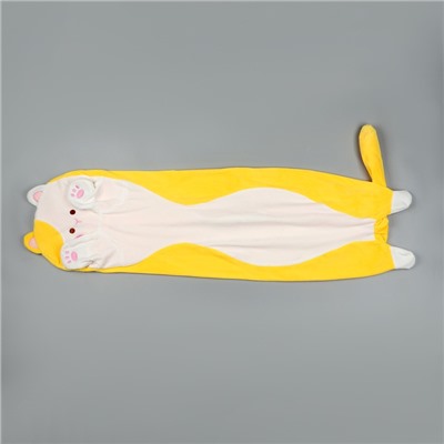 Мягкая игрушка без наполнителя «Кот», 110 см, цвет желтый